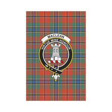 Load image into Gallery viewer, Maclean Of Duart Ancient Tartan Flag Clan Badge