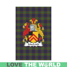 Load image into Gallery viewer, Macleish Tartan Flag Clan Badge K7
