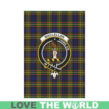 Load image into Gallery viewer, Maclellan Tartan Flag Clan Badge K7