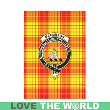 Load image into Gallery viewer, MacMillan Tartan Flag Clan Badge K7