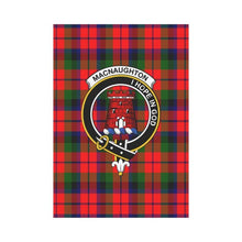 Load image into Gallery viewer, Macnaughton Tartan Flag Clan Badge