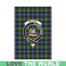 Load image into Gallery viewer, Macneil Of Barra Tartan Flag Clan Badge K7