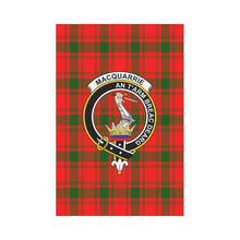 Load image into Gallery viewer, Macquarrie Tartan Flag Clan Badge