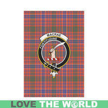 Load image into Gallery viewer, Macrae Tartan Flag Clan Badge K7