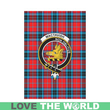 Load image into Gallery viewer, Mactavish Tartan Flag Clan Badge K7