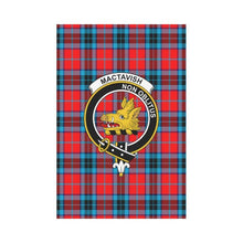 Load image into Gallery viewer, Mactavish Tartan Flag Clan Badge