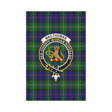 Load image into Gallery viewer, Macthomas Tartan Flag Clan Badge