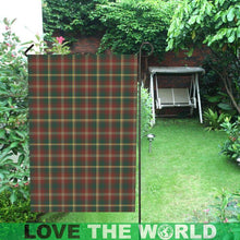 Load image into Gallery viewer, Maple Leaf Tartan Garden Flag - Sd1 Flags