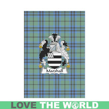 Load image into Gallery viewer, Marshall Tartan Flag Clan Badge K7