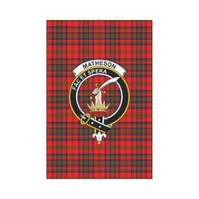 Load image into Gallery viewer, Matheson Tartan Flag Clan Badge