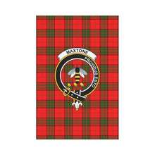 Load image into Gallery viewer, Maxtone Tartan Flag Clan Badge