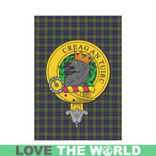 Load image into Gallery viewer, Mcclaren Tartan Flag Clan Badge K9