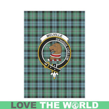 Load image into Gallery viewer, Melville Tartan Flag Clan Badge K7