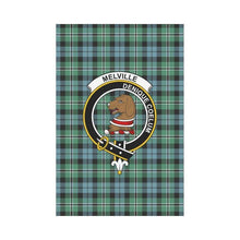 Load image into Gallery viewer, Melville Tartan Flag Clan Badge