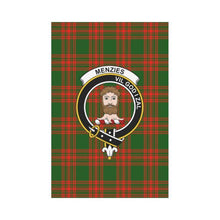 Load image into Gallery viewer, Menzies Tartan Flag Clan Badge