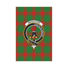 Load image into Gallery viewer, Middleton Tartan Flag Clan Badge