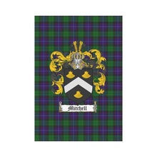 Load image into Gallery viewer, Mitchell Tartan Flag Clan Badge