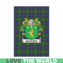Load image into Gallery viewer, Moore Tartan Flag Clan Badge K7
