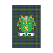Load image into Gallery viewer, Moore Tartan Flag Clan Badge