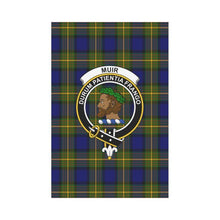 Load image into Gallery viewer, Muir (Moore) Tartan Flag Clan Badge