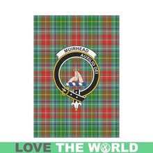 Load image into Gallery viewer, Muirhead Tartan Flag Clan Badge K7