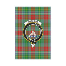 Load image into Gallery viewer, Muirhead Tartan Flag Clan Badge