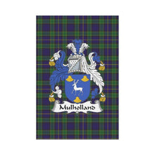 Load image into Gallery viewer, Mulholland Tartan Flag Clan Badge
