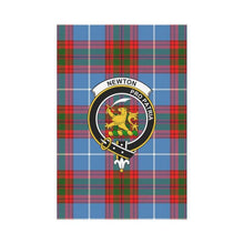 Load image into Gallery viewer, Newton Tartan Flag Clan Badge