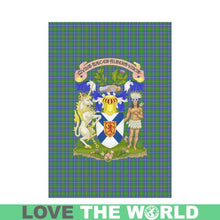 Load image into Gallery viewer, Nova Scotia District Tartan Coat Of Arms Garden Flag K5