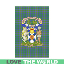 Load image into Gallery viewer, Nova Scotia District Tartan Coat Of Arms Garden Flag K5