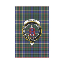 Load image into Gallery viewer, Ogilvie Tartan Flag Clan Badge