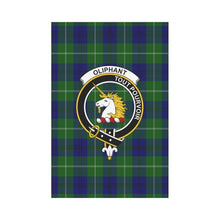Load image into Gallery viewer, Oliphant Tartan Flag Clan Badge