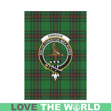 Load image into Gallery viewer, Orrock Tartan Flag Clan Badge K7