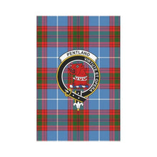 Load image into Gallery viewer, Pentland Tartan Flag Clan Badge
