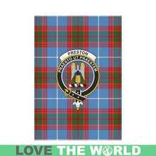Load image into Gallery viewer, Preston Tartan Flag Clan Badge K7