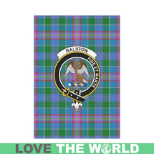Load image into Gallery viewer, Ralston Tartan Flag Clan Badge K7