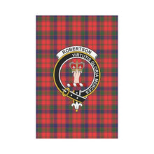 Load image into Gallery viewer, Robertson Tartan Flag Clan Badge