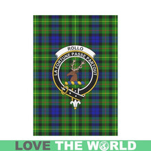 Load image into Gallery viewer, Rollo Tartan Flag Clan Badge K7