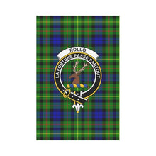 Load image into Gallery viewer, Rollo Tartan Flag Clan Badge