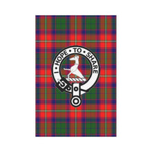 Load image into Gallery viewer, Roxburgh District Tartan Flag Clan Badge