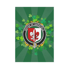 Load image into Gallery viewer, Ireland Garden Flag - House Of Sarsfield | Special Custom Made | Love Ireland