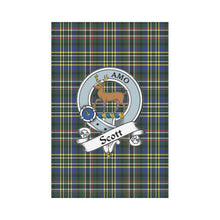 Load image into Gallery viewer, Scott Tartan Flag Clan Badge