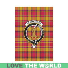 Load image into Gallery viewer, Scrymgeour Tartan Flag Clan Badge K7