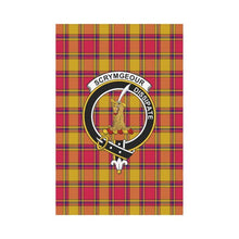 Load image into Gallery viewer, Scrymgeour Tartan Flag Clan Badge