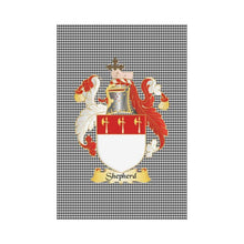 Load image into Gallery viewer, Shepherd Tartan Flag Clan Badge