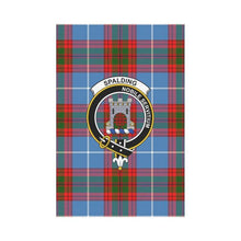 Load image into Gallery viewer, Spalding Tartan Flag Clan Badge