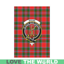Load image into Gallery viewer, Spens Tartan Flag Clan Badge K7