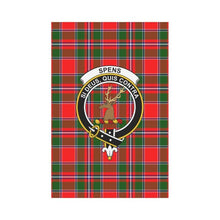 Load image into Gallery viewer, Spens Tartan Flag Clan Badge
