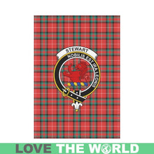 Load image into Gallery viewer, Stewart (Stuart) Of Bute Tartan Flag Clan Badge K7