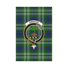 Load image into Gallery viewer, Swinton Tartan Flag Clan Badge